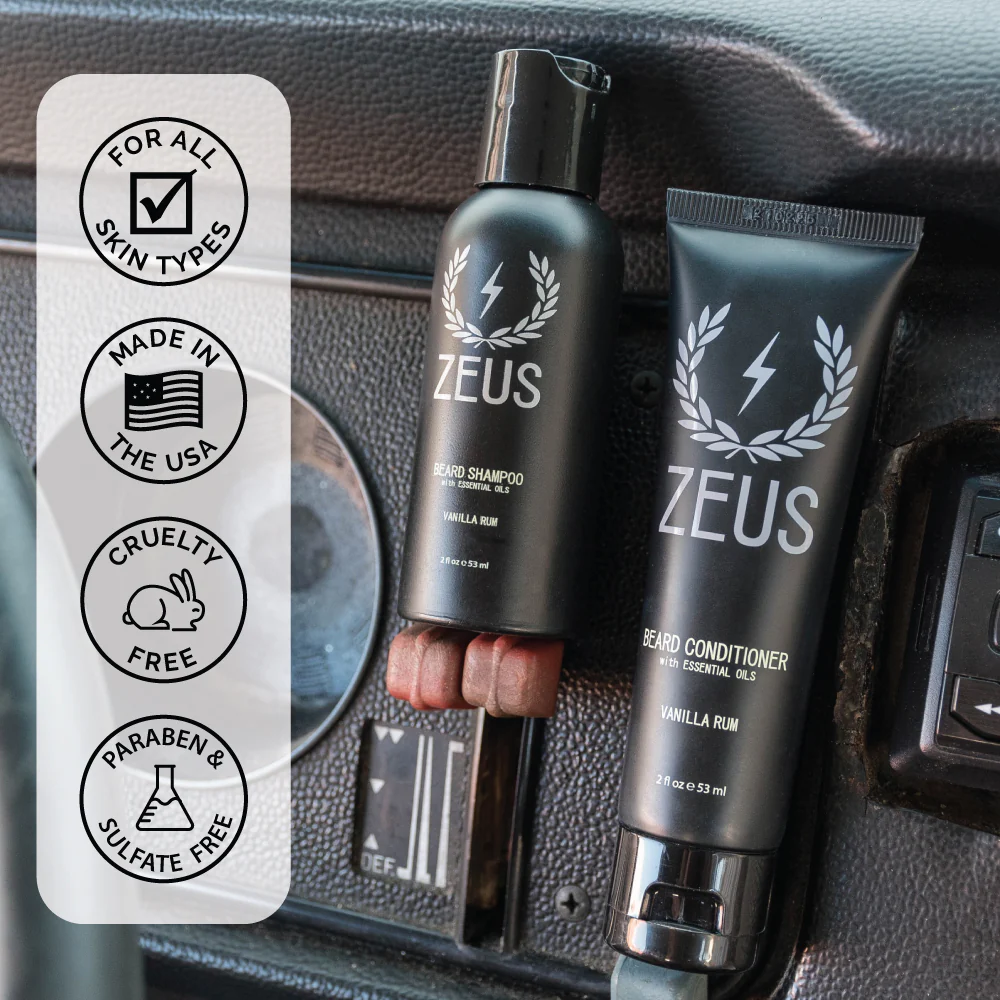Travel Beard Shampoo + Conditioner Set - Image 5