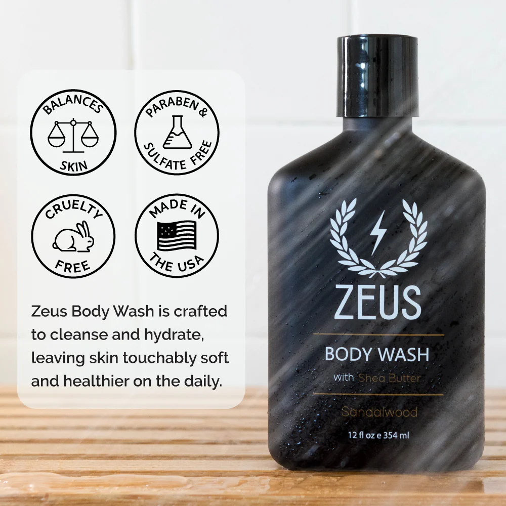 Body Wash, Sandalwood - Image 4