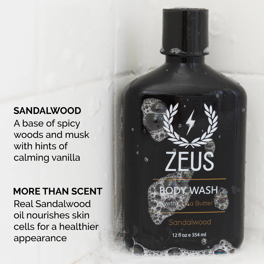 Body Wash, Sandalwood - Image 6