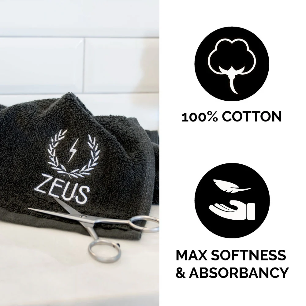 Steam Towel, Black - Image 5