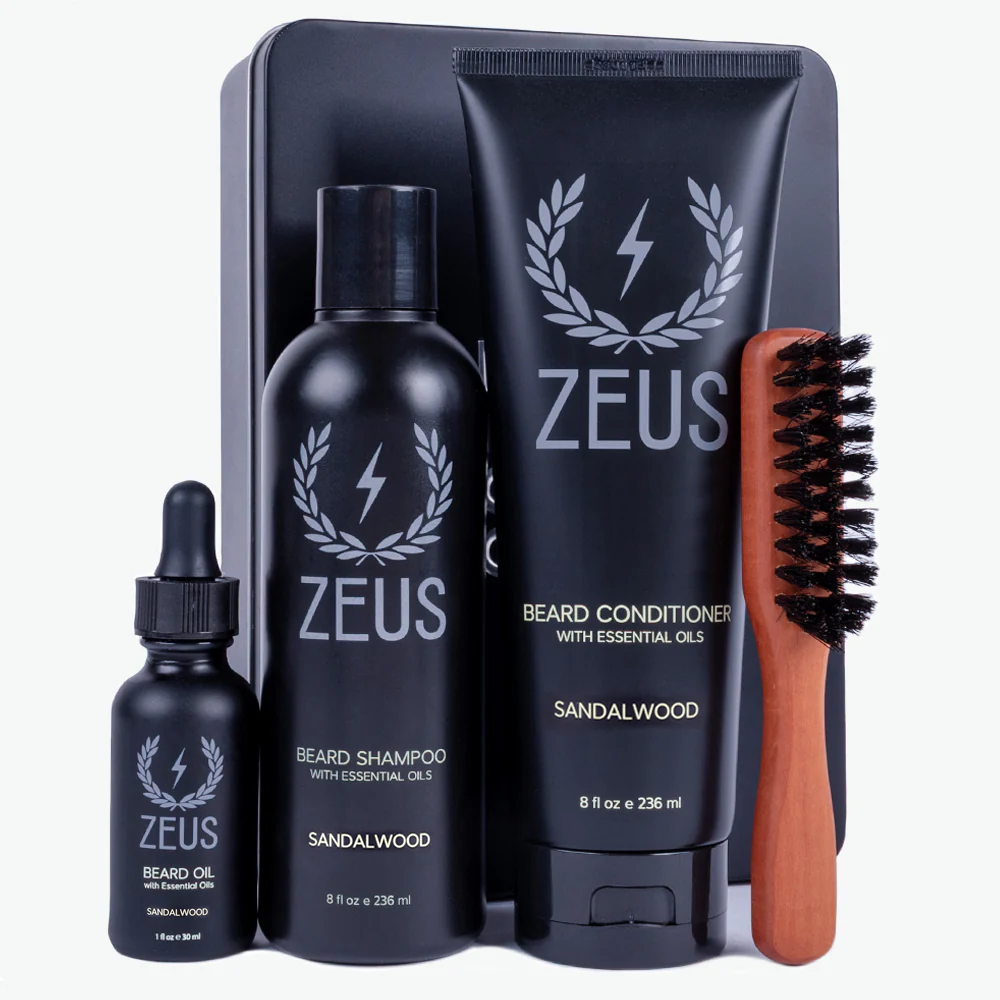 Deluxe Beard Care Kit, Natural Oil - Image 9