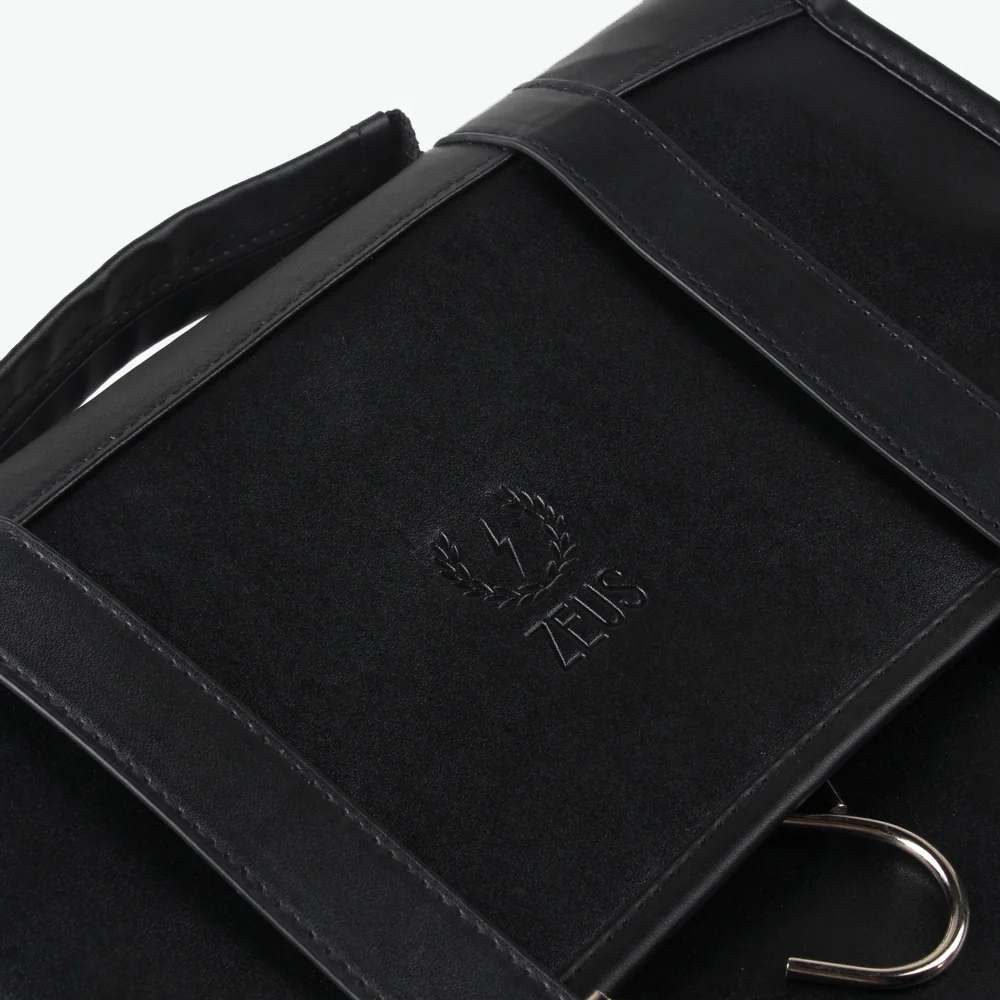 Genuine Leather Hanging Dopp Bag - Image 3