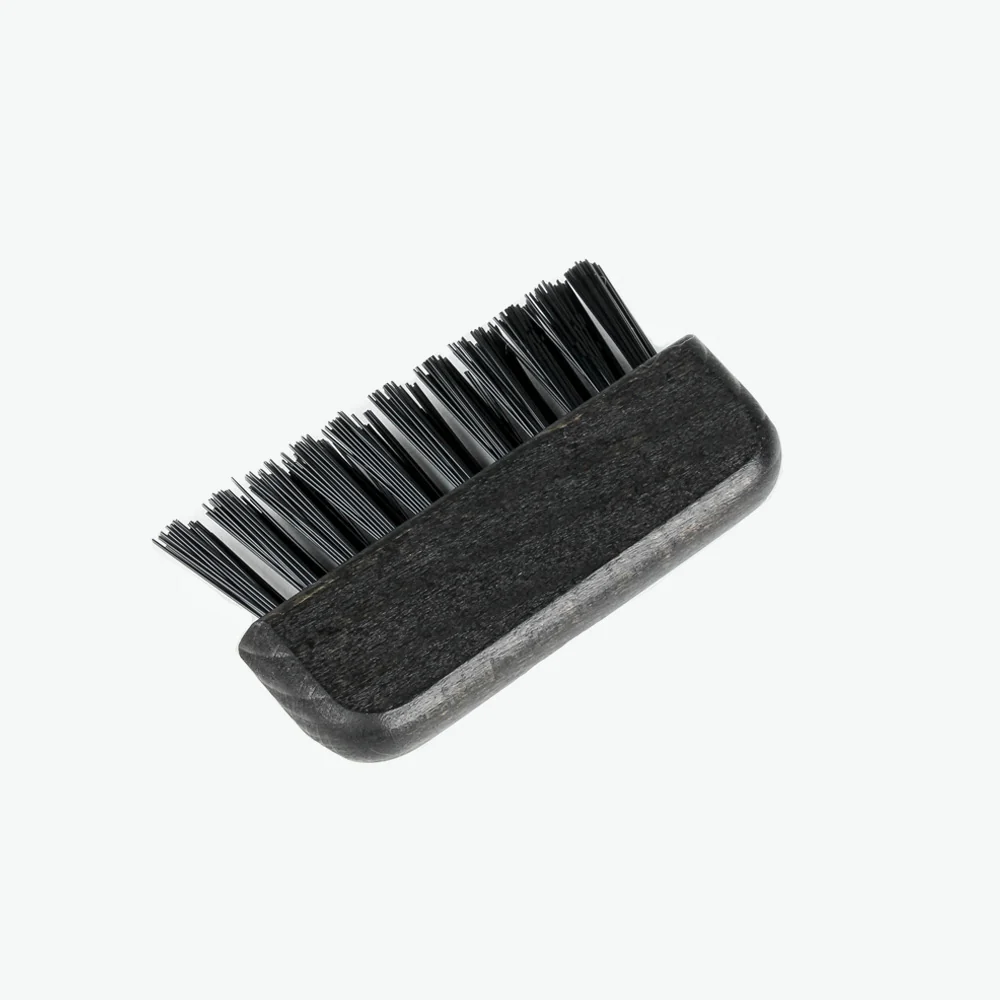 Hand Drawn Ebony Wood Handle Brush, 100% Boar Bristle - Limited Edition - Image 5