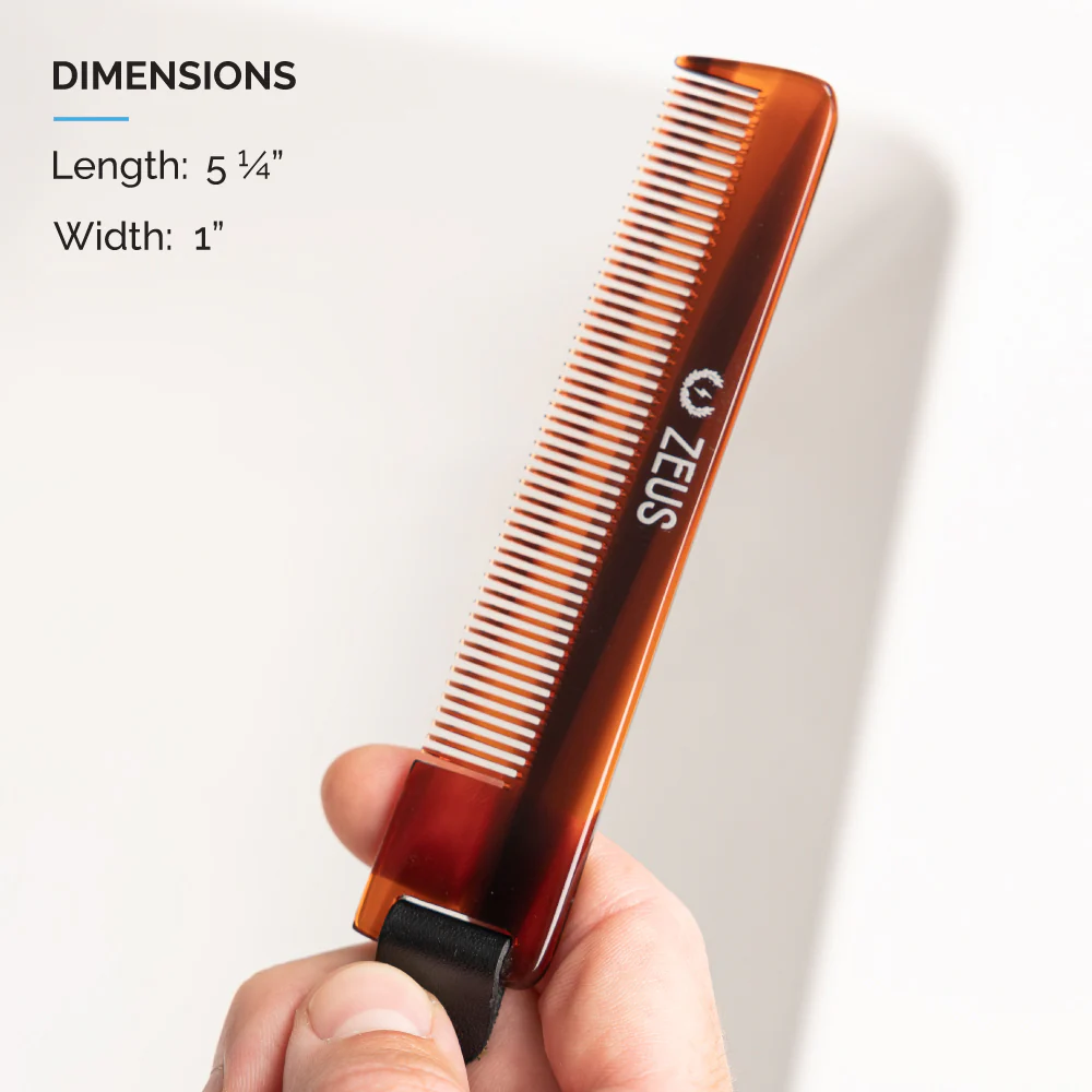 Pocket Beard Comb + Sheath - Image 6