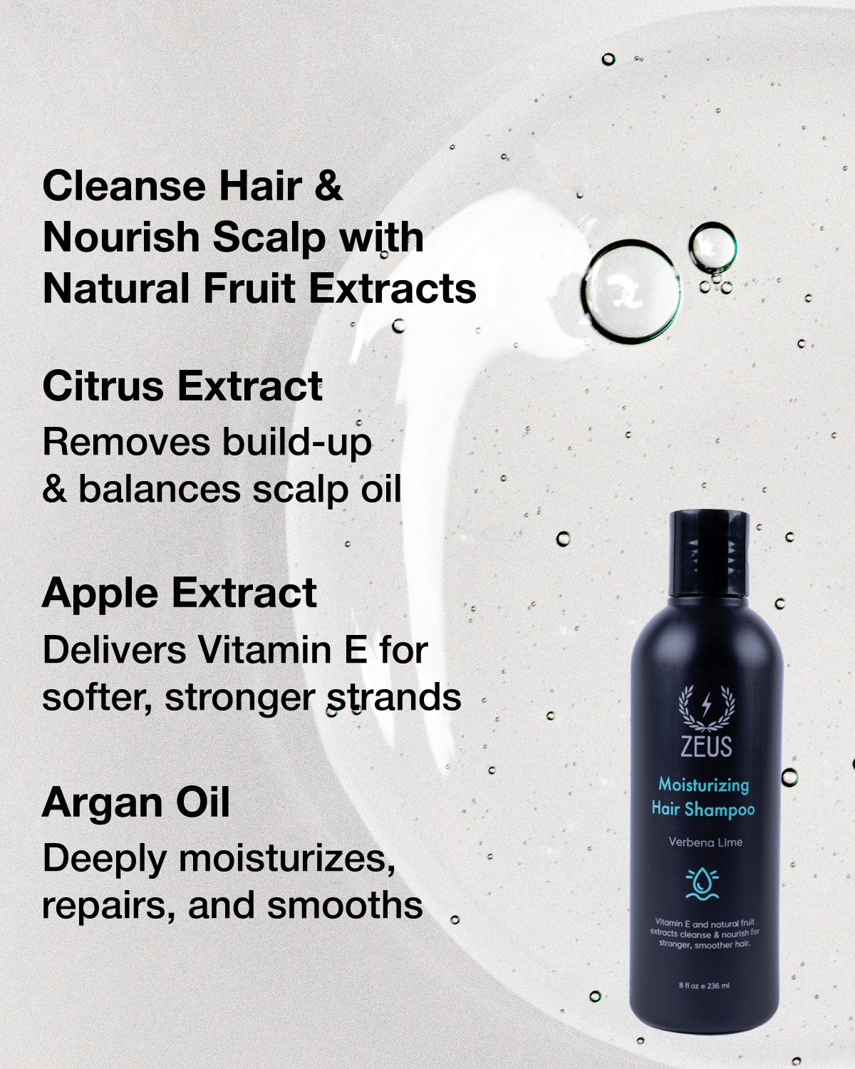 Moisturizing Hair Shampoo + Conditioner Set - Image 3