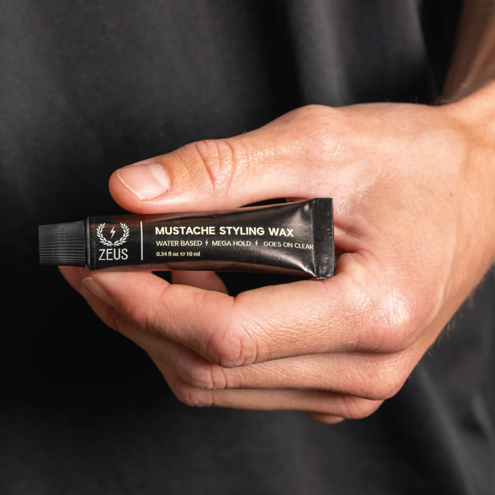 Mustache Wax Styling Gel, Mega Hold - Image 6