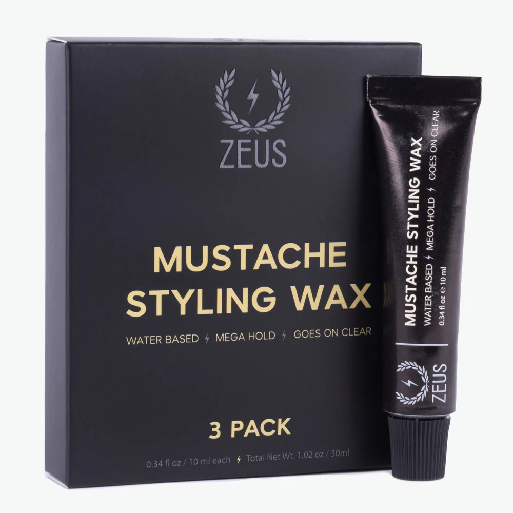 Mustache Wax Styling Gel, Mega Hold - Image 7