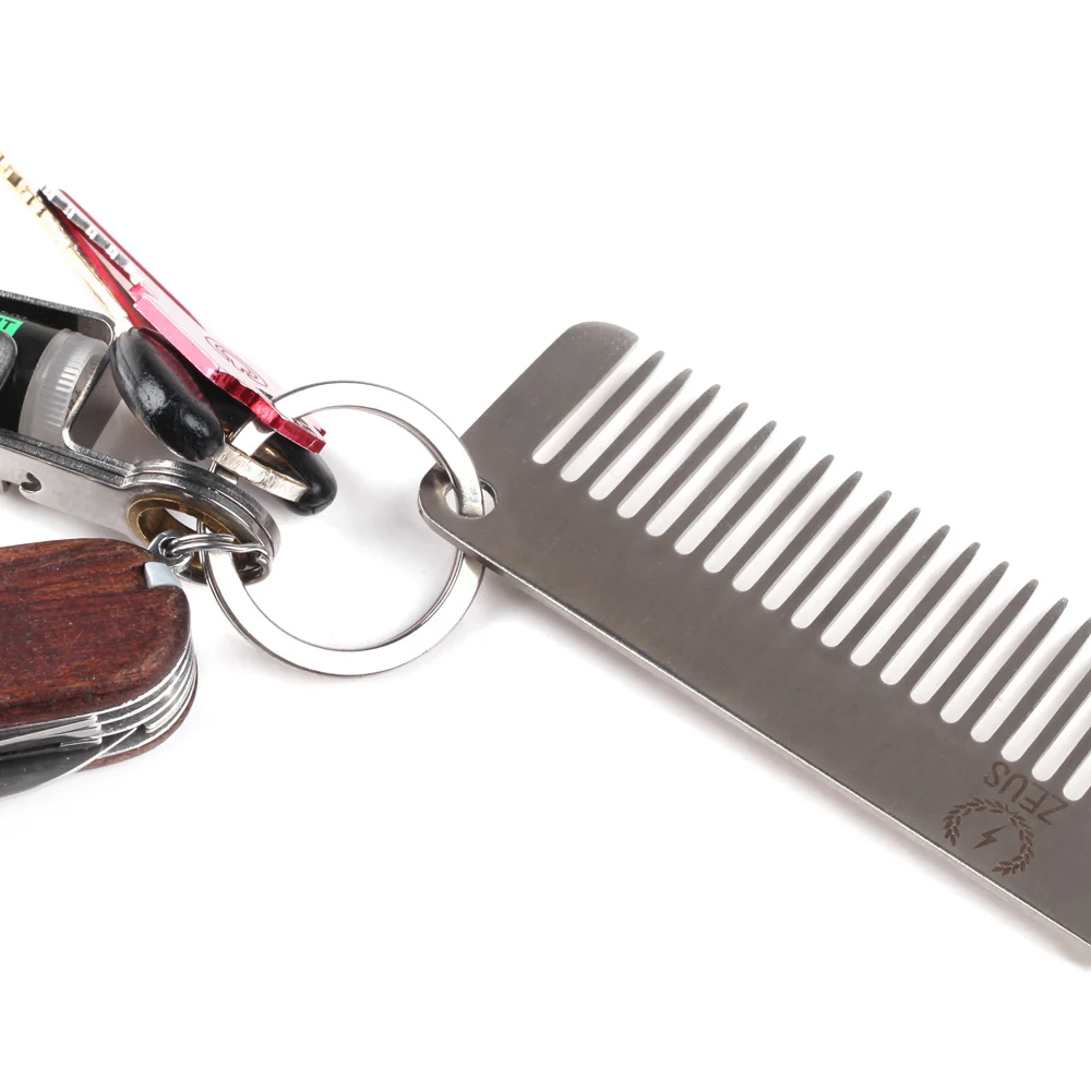 Comb with Bottle Opener, Stainless Steel - Image 5