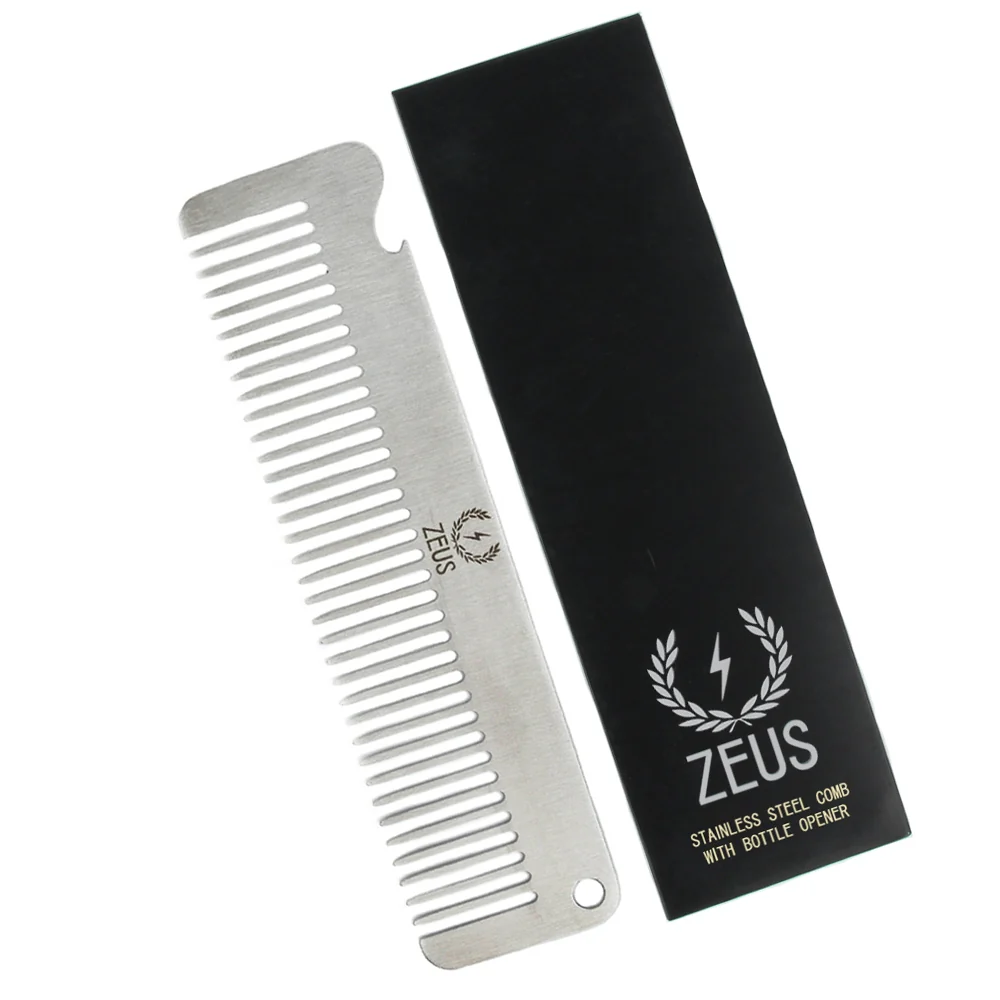 Comb with Bottle Opener, Stainless Steel - Image 6