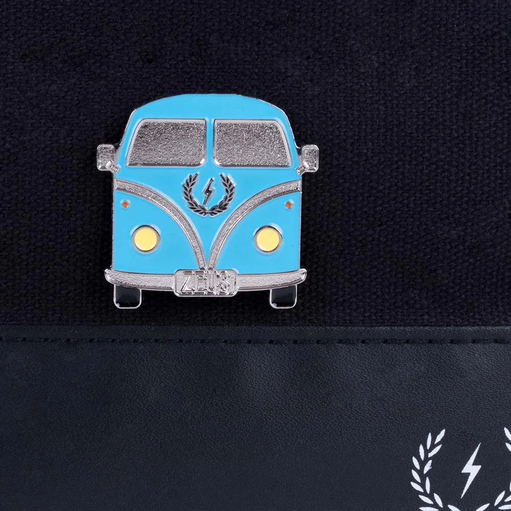 Vintage Bus Enamel Pin - Image 3
