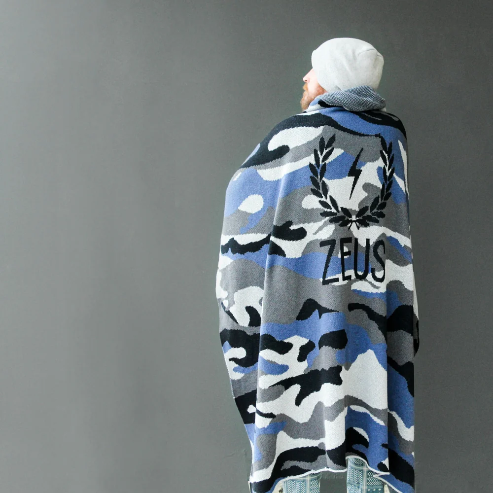 Exclusive Eco Camouflage Throw Blanket - Image 4